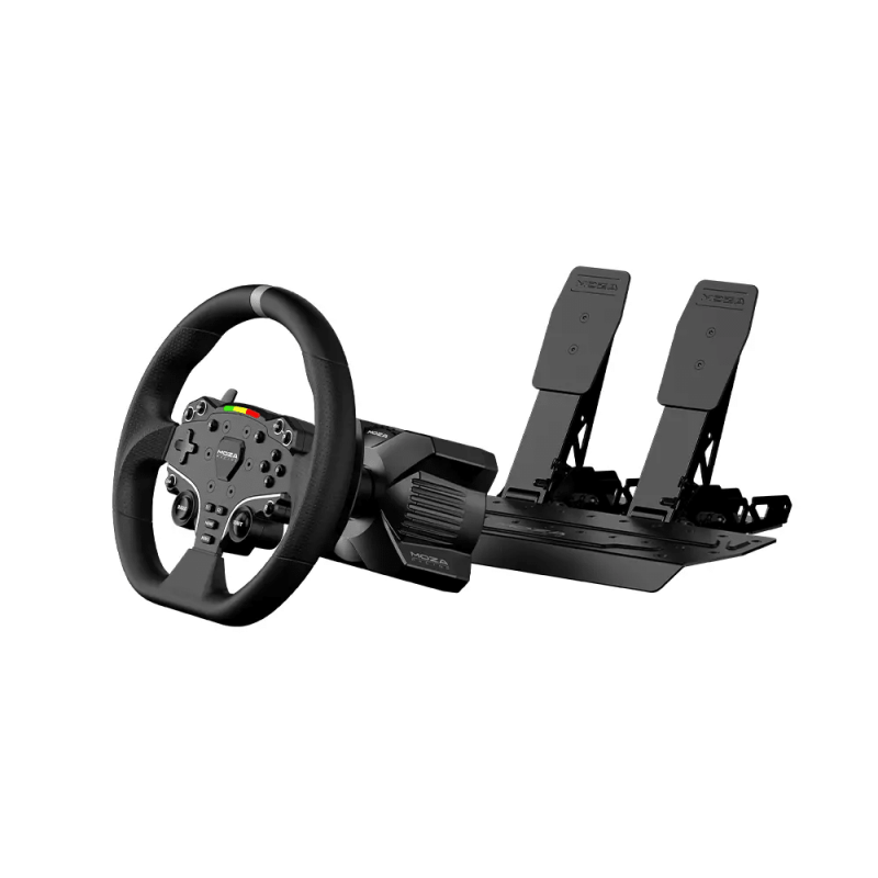 Bộ vô lăng Moza R3 Racing Simulator 2 pedals Bundle chỉ dùng cho PC