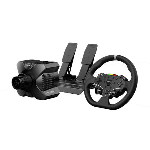 Bộ vô lăng Moza R3 Racing Simulator 2 pedals Bundle chỉ dùng cho PC